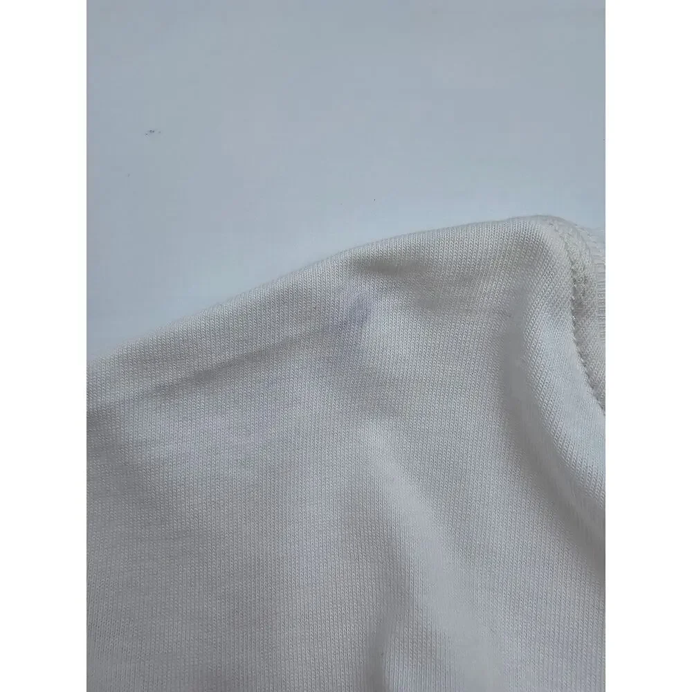 Jordan Sport Men's S White Logo Ribbed Cuffs Long Sleeve T-Shirt NWT